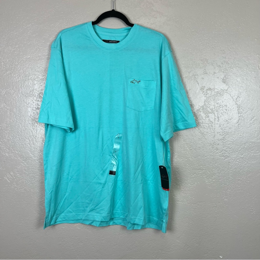 Greg Norman men‎ short sleeve classic comfort green shirt size large - Picture 11 of 11